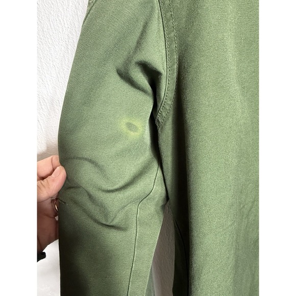 Vintage L.L. Bean Chore Jacket Petite Large Corduroy Barn Utility Coat Lined - Picture 6 of 7